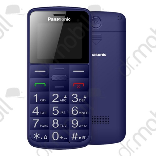 Mobiltelefon készülék Panasonic KX-TU110 Senior (kék) extra nagy gombokkal DUAL SIM
